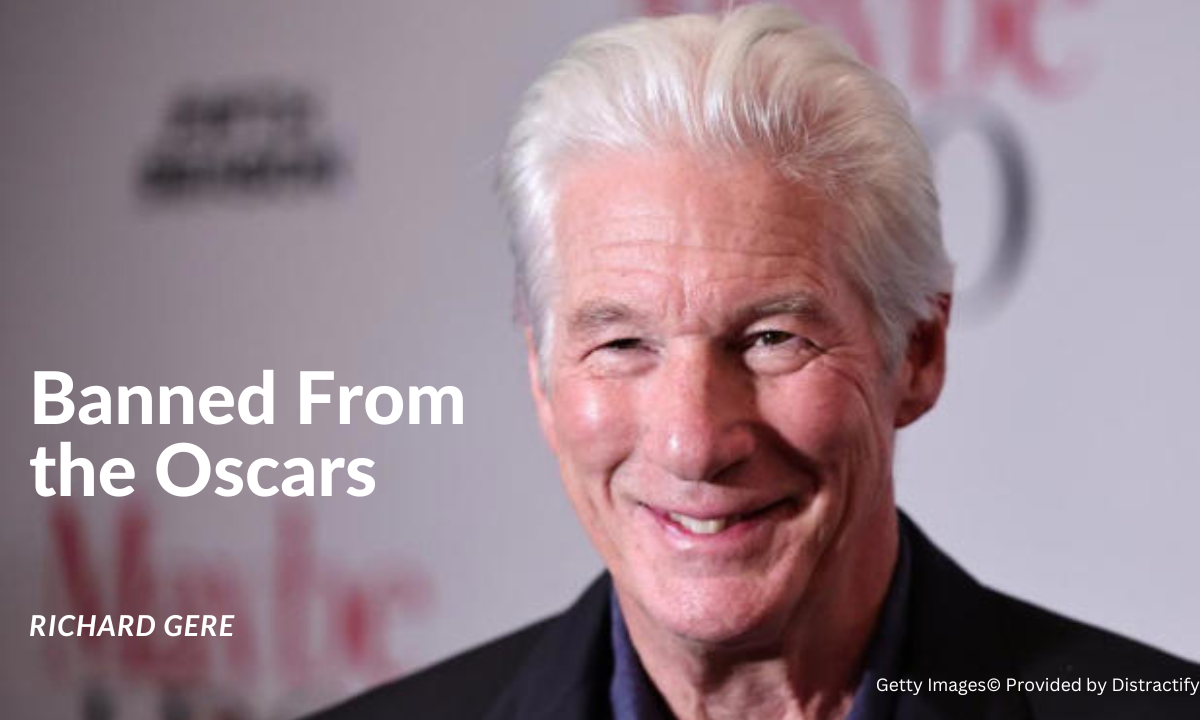 Richard Gere Was Banned From the Oscars for 20 Years Following His Political Remarks