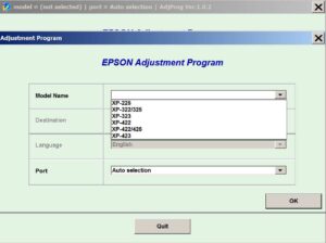 Xp 225 Adjustment Program Free Download